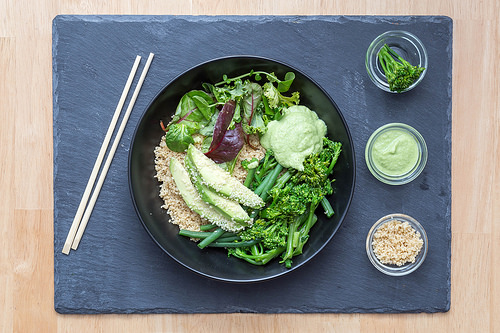 Green Bowl with Avocado and Broccolini by wuestenigel, on Flickr Green Bowl with Avocado and Broccolini by wuestenigel, on Flickr
