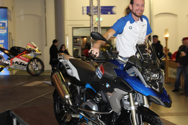  Stefan Fricke vom BWM Motorradzentrum Dresden stellte die neuesten Modelle vor
