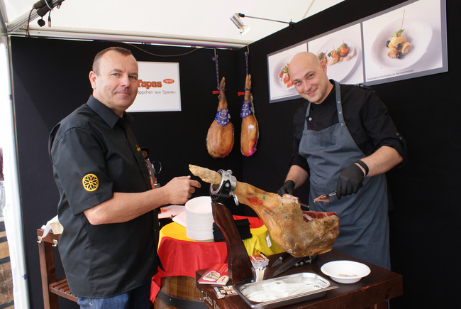  Ralf Czerwonk (Sommelier Intermezzo) und Oliver Drasdo (Kempinski Dresden)