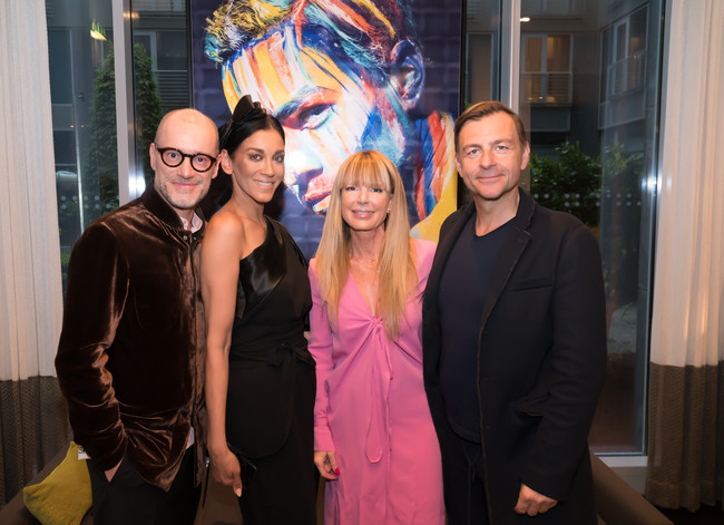 Karl-Benno Nagy, Afsaneh Nagy sowie Casha und Guido Kellermann (Foto: Dirk Schiff/Portraitiert.de)