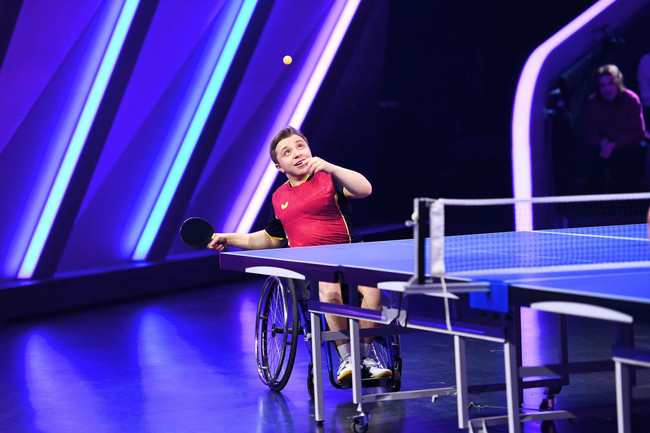 Champion Valentin Baus, Paralympics-Goldmedaillen-Gewinner im Tischtennis
Foto: RTL / Steffen Z Wolff