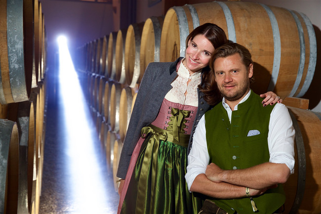 Schauspielerin Sophie Wepper und Ehemann David Meister