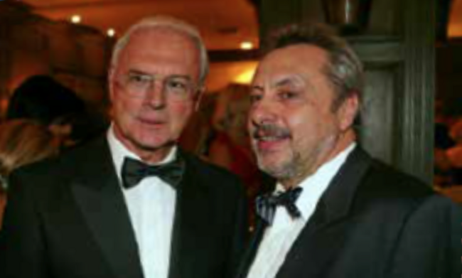 bild5: Franz Beckenbauer und Wolfgang Stumpf