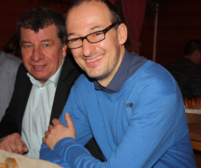  Roland Schröter (Eventmanager bei MediaService GmbH), Dr. Robert Franke (Leiter Amt für Wirtschaftsförderung)