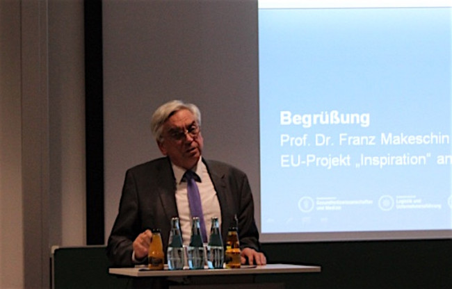  Moderator des Abends: Prof. Dr. Franz Makeschin der TU Dresden)