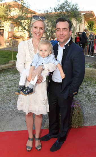 Andrea und Falk Raudies mit Sohn Mats