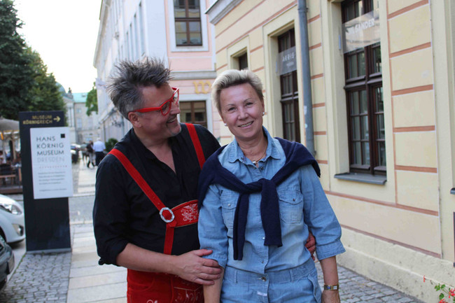  Holger Knievel und Helma Orosz (OB Dresden a.D.)