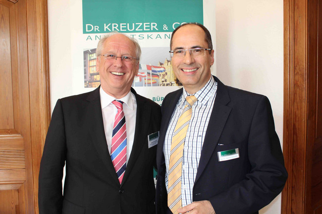Hans-Josef Helf und Dr. Stefan Kreuzer