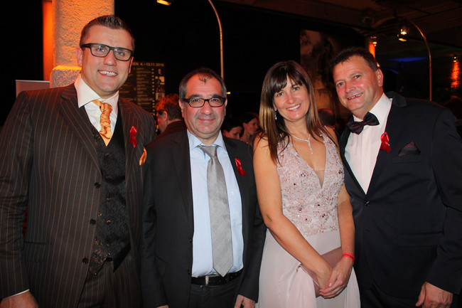  Thomas Kettmann (Vermögensverwalter Damm, Rumpf und Hennig) Franzisko Arroyo (TUDAG), Michaela Erdmann (Geschäftsfüher Exklusive Saunen 
