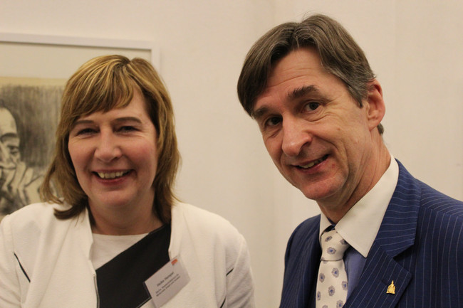  Heike Hempel (Referatsleiterin, Sächs. Staatsministerium für Wirtschaft, Arbeit und Verkehr), Rolf Leube (Geschäftsführer Rolf Leube & Partner) 
