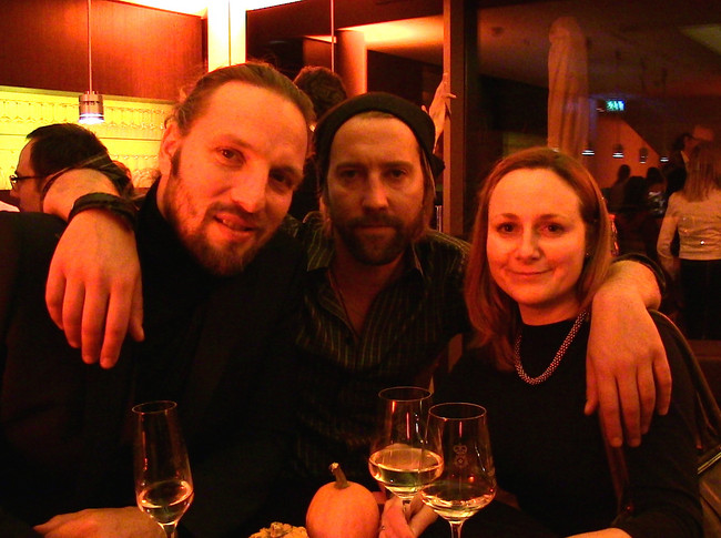  Michael Pendry (Künstler), Markus Lichtenstein (Lebenskünstler), Kathleen Helm (Projektleiterin) 
