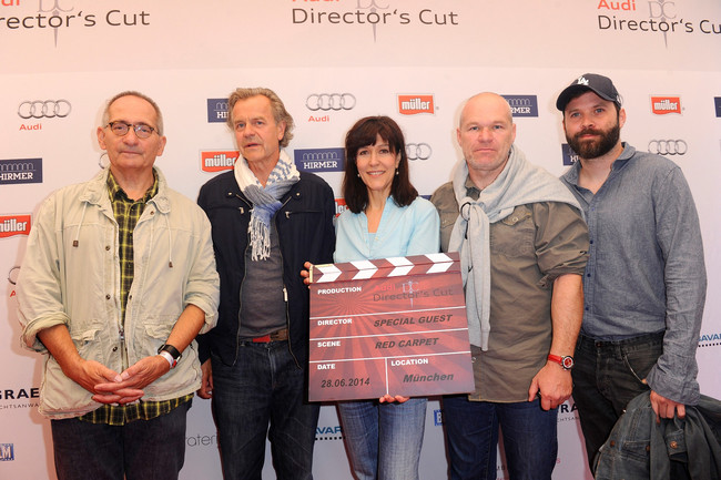 Die Regisseure Dominik Graf, Ralf Huettner, Ute Wieland, Uwe Boll, Baran Bo Odar (v.l.n.r) ((c):Agentur Baganz)