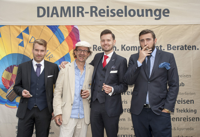 Das Team von Edelmann und Michael Bader (2.v.l.)