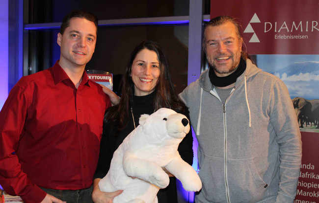  Falk Reimann (Leiter Technische Dokumentation, Flughafen Dresden), Annette Reimann (Leitende Personalverantwortliche städtische Verwaltung Neustadt), Jörg Ehrlich (Referent und GF DIAMIR)