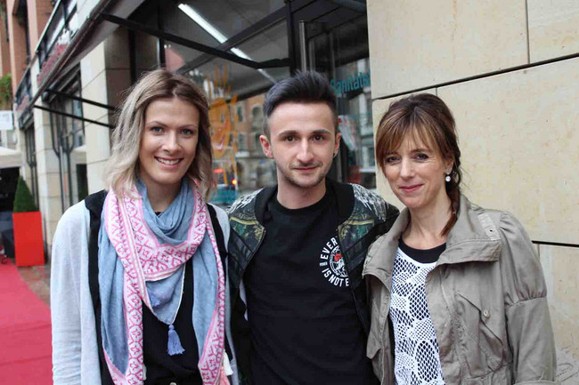 Steffi (SusannSchwanebeck), Michael (SusannSchwanebeck) und Conny (Make-up Stylistin)