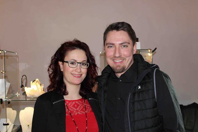 Fransiska und Hendrik Hess (Inhaber Edelsteinhaus Hess)