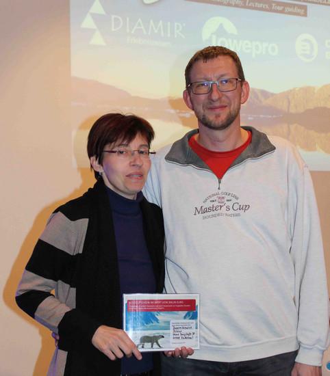  Gewinnerin Sabine Dwornikiewicz mit ihrem Mann Dirk Dwornikiewicz (Bauüberwacher, Deutsche Bahn)