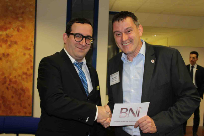  David Vandeven (Inhaber, Vandeven24), Jens Fiedler (Executive Director, BNI Südost)