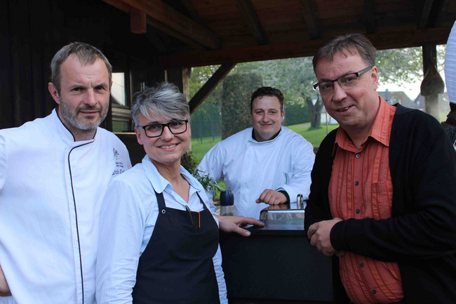 Silvio Escher, Katrin Pattis, Alexander Nagler und Mario Pattis