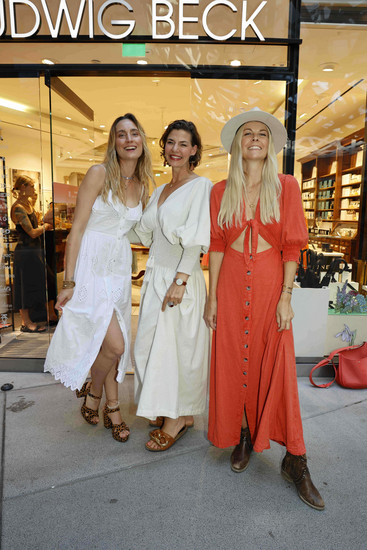 Verena Ofarim, Sarah Kronsbein und Tina Kaiser