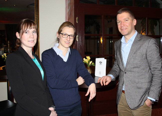  Caroline Schmertosch (Veranstaltungs- und Event-Managerin, Bülow-Palais Dresden), Jutta Rönisch (Marketinleiterin, Bülow-Palais Dresden), Sebastian Thiel (Inhaber von Thiel Public Relations)