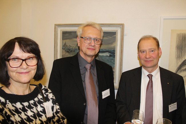 Cornelia und Dr. Ulrich Kremtz (Inh. Kremtz Architekten), Bernd Saupe (Strategie & Marketingberater BDS-Dienstleistungsgesellschaft)
