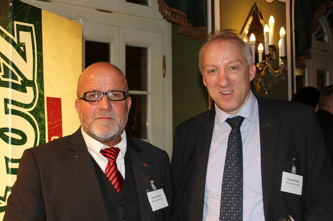  Rainer Bucher (Björn Steiger Stiftung) und Thomas Pflanz (Direktor Baby-Notarztwagen, Björn Steiger Stiftung)
