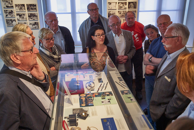 Im Uhrenmuseum Glashütte