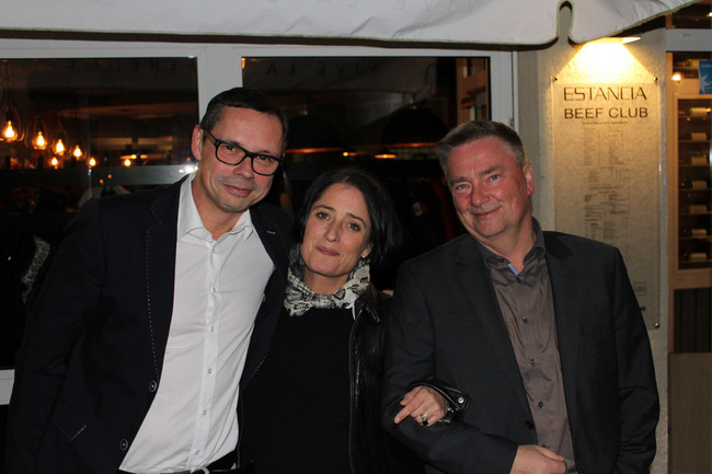  Ingo Schwager (selbst. Versicherungsmakler) , Konstanze Celle (Angest. Freistaat Sachsen), Jens Weichert (Fililaldirektor Volkswohl Versicherung Dortmund)
