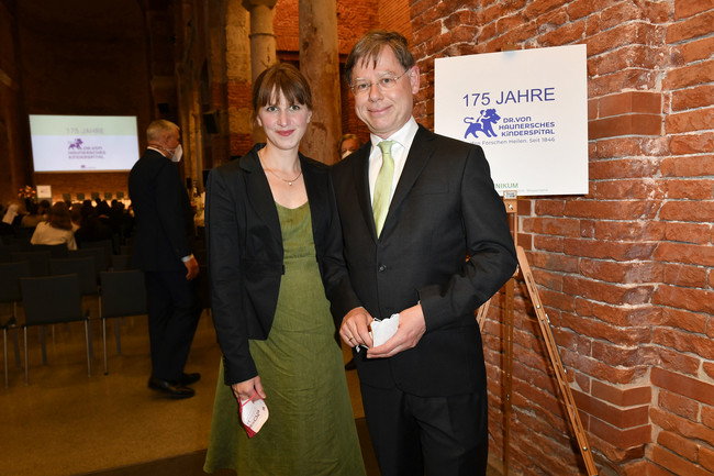 Prof. Dr. Christoph Klein und Frau Janina 