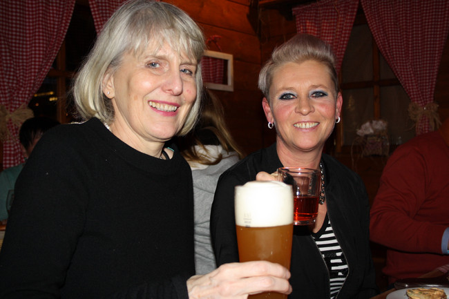 Susanne Arens (Inhaberin Internationales Marketing Dresden), Kathrin Walcha (Verkaufsleiterin bei Heidesaft)