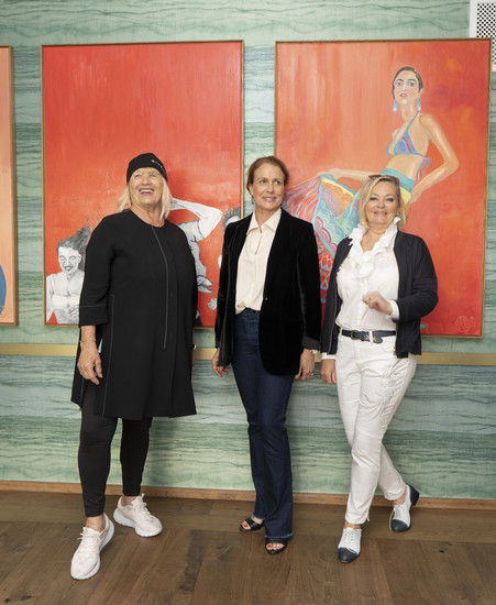 Bettina Nuschei, Suse Kohler und Sammi Baumhögger