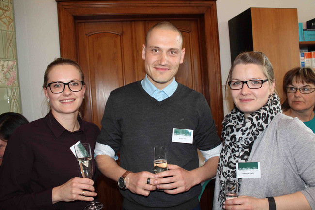 Charlott Leßmann, Willi Kluge und Lydia Breidung
