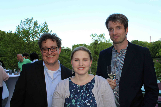 Johannes Lohmeyer, Annett und Torsten Günther (Geschäftsstellenleiter WWK Lebensversicherung)