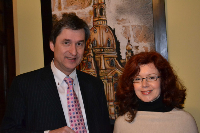 Rolf Leube und Katrin Fischer-Osterloh