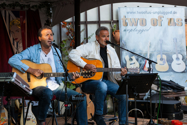  Dresdner Gitarrenduo „Two of us“: Andreas Schulz und Wolfgang Grünler
