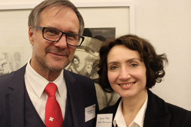 Frank Barthen (Vorstand SDWC), Tatjana Heinz (Inh. Athalix Personalmanagement)
