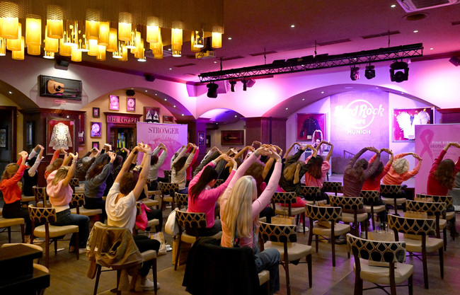 Fotos Credit: F. Rollitz/ABR
Pink Yoga Brunch