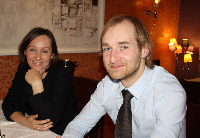  Florian Goerl (Facharzt für Pathologie, Institut für Pathologie TU Dresden), Simone Goerl (Marketing-Managerin bei DIAMIR)