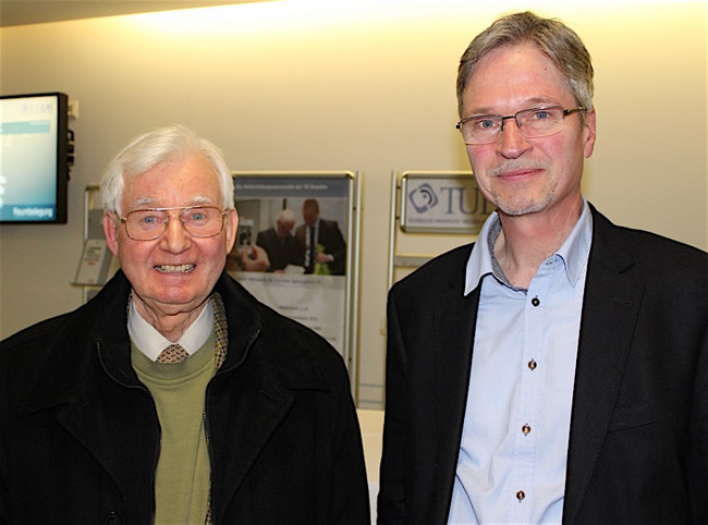  Dr. Curd Voigt (Arbeitsmediziner a.D., Uni Klinik DD), Prof. Dr. Christian Jung (Referent, Universität Kiel)

