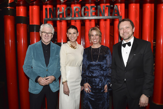 Marcel Reif, Dr. Marion Kiechle, Stefanie Mändlein (Exhibition Director Inhorgenta), Stefan Rummel (CEO Messe München)
Foto: BrauerPhotos / G. Nitschke für INHORGENTA 