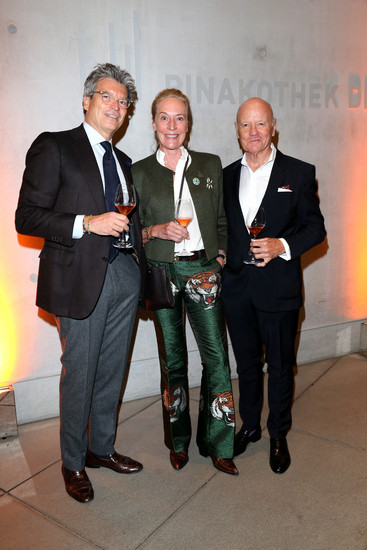 Alexander Rittweger, Leslie von Wangenheim, Detlev von Wangenheim 
Foto: G.Schober/Getty Images PR for Dom Perignon)