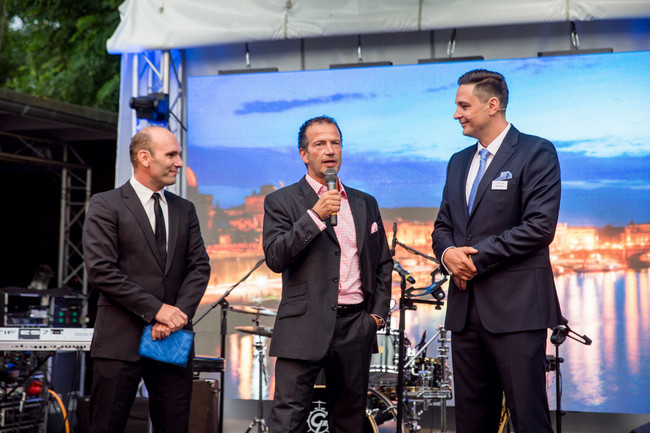 Marc Huster (Moderation), Thomas Dathe (GF USD Immobilien