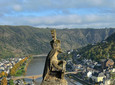 Nachdem wir am Morgen schon die Burg besucht hatten, nahmen wir später an einem Stadtrundgang durch #cochem...